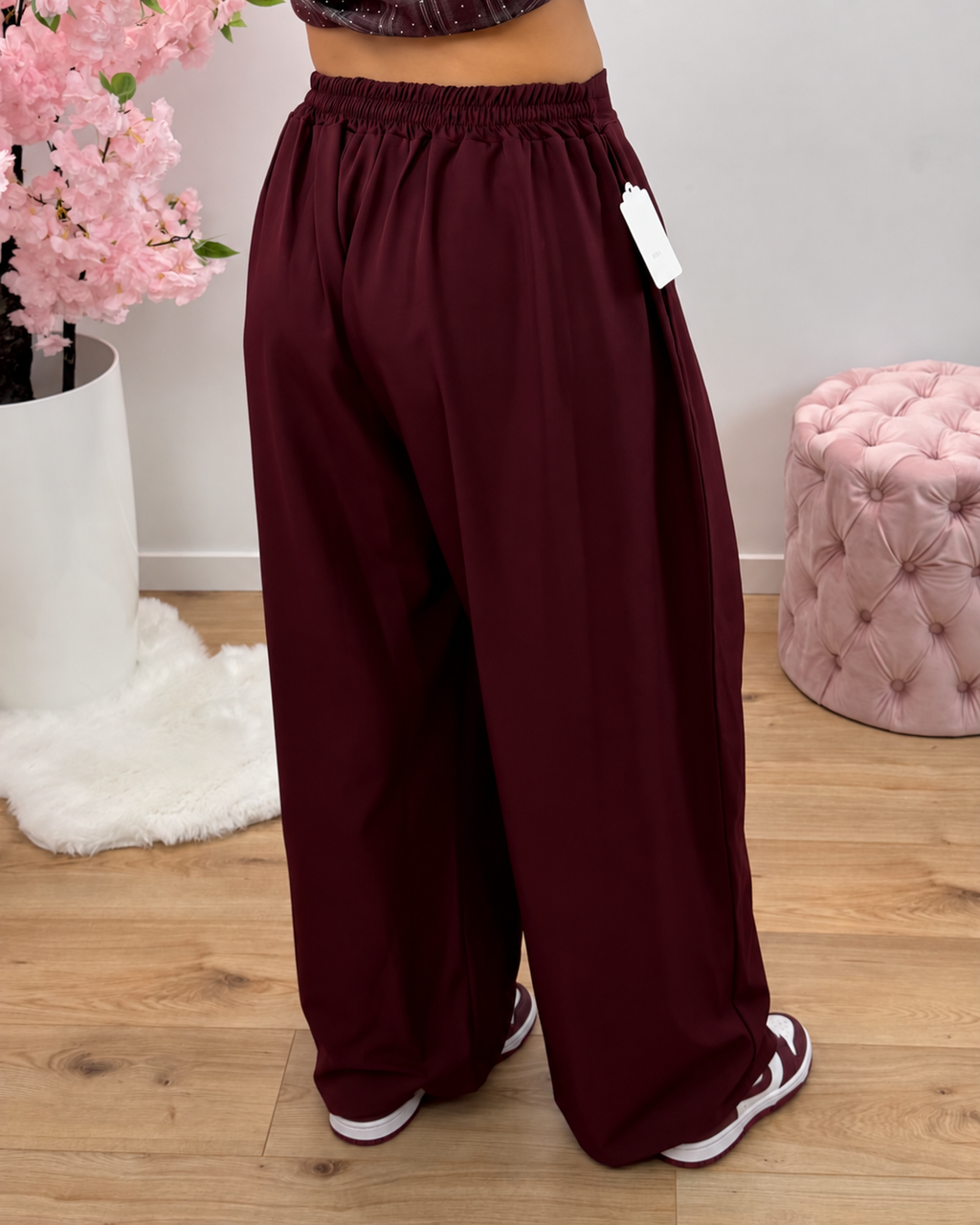 Pantalon Miley bordeaux