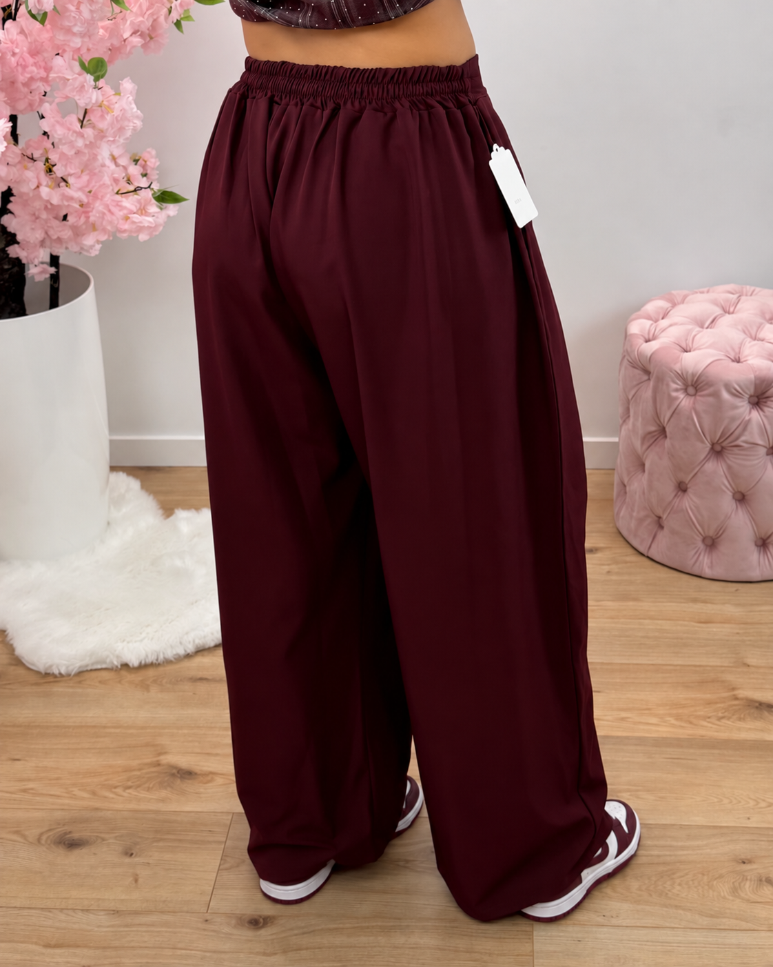Pantalon Miley bordeaux