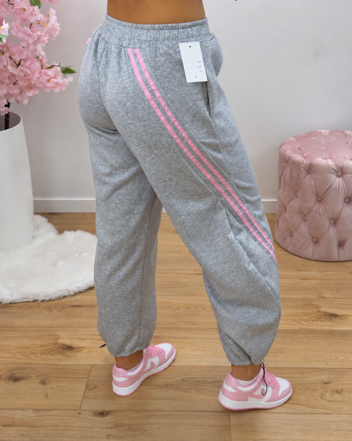 Broek Indy grijs