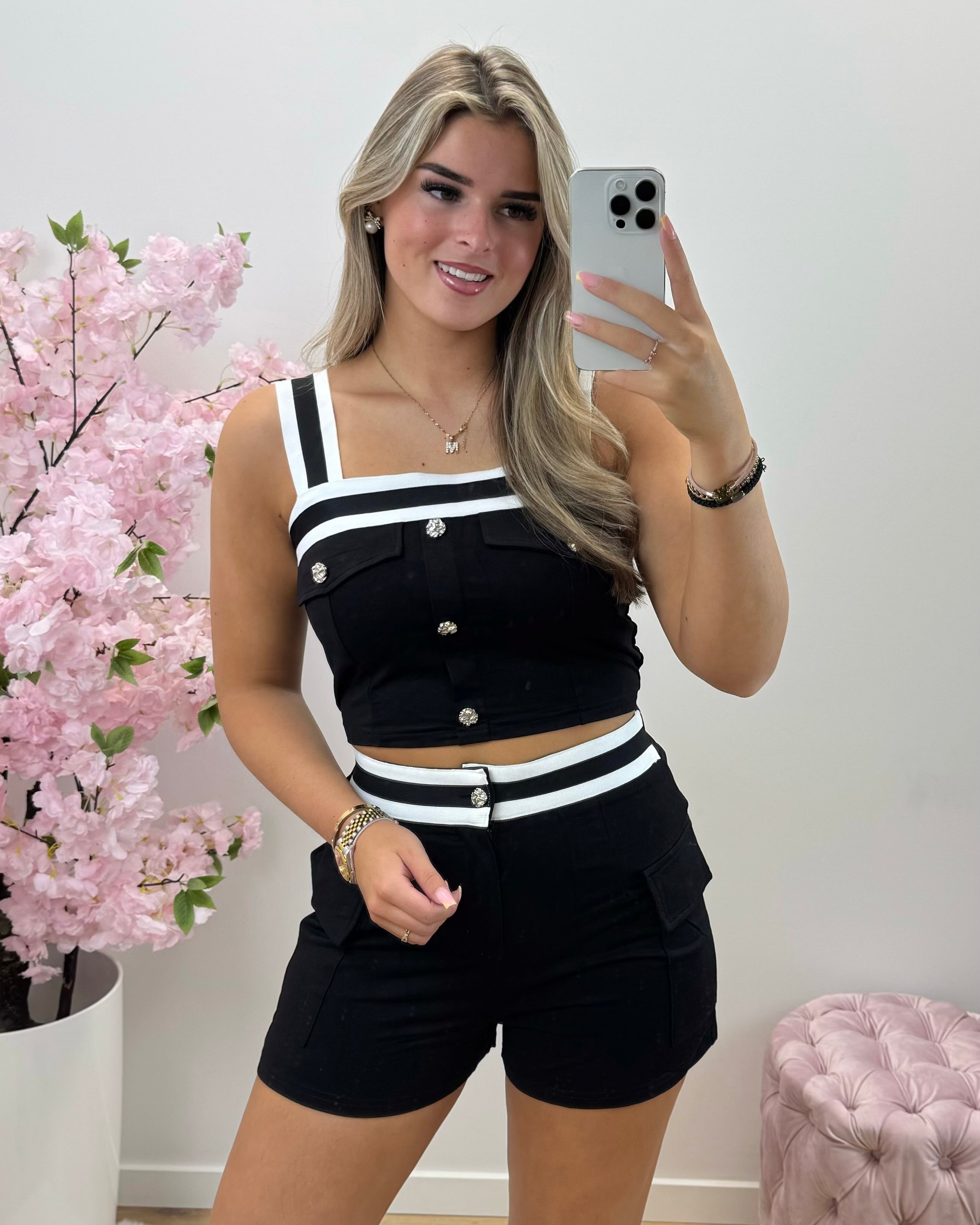 Set Chantal zwart