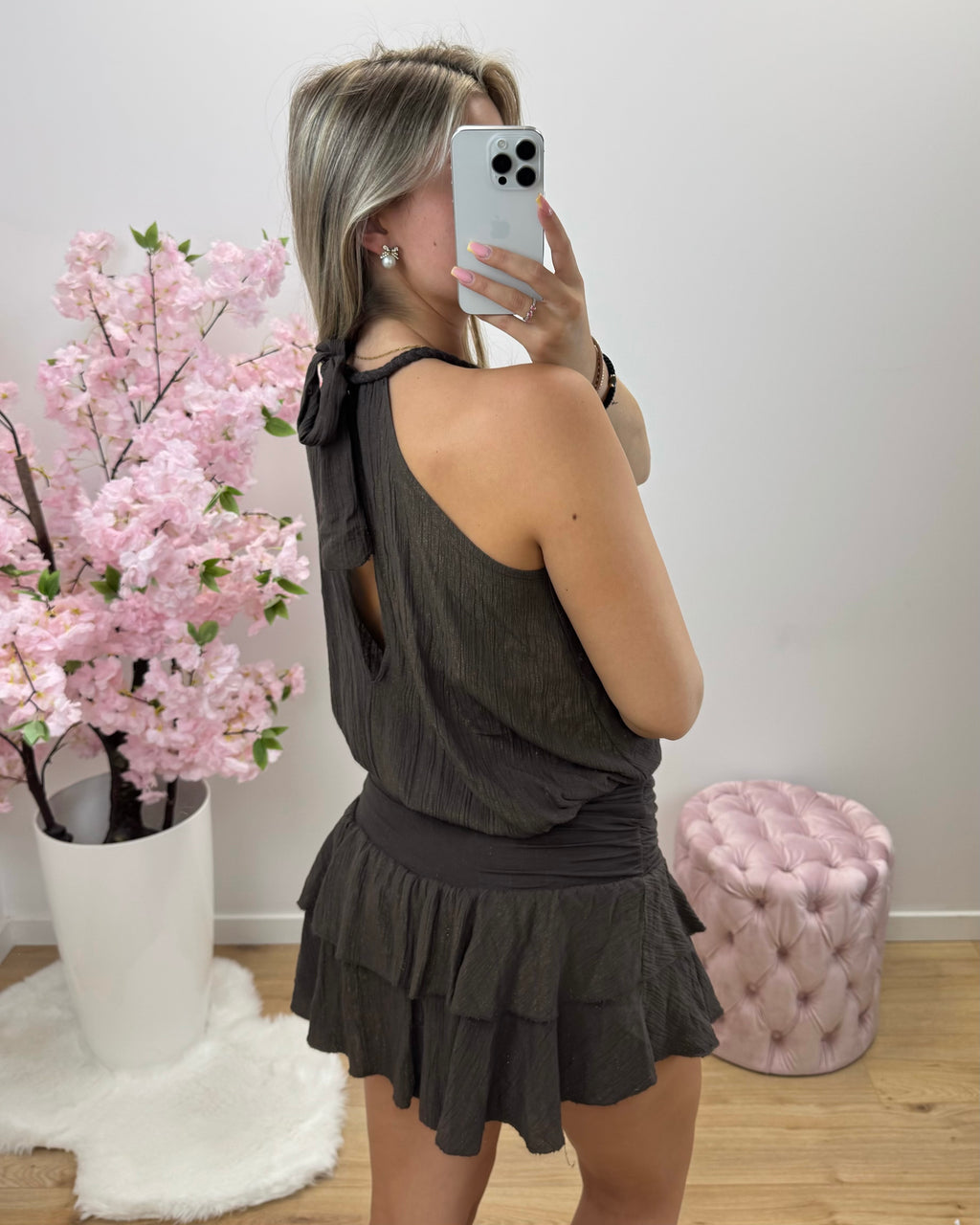 Playsuit Glamour bruin
