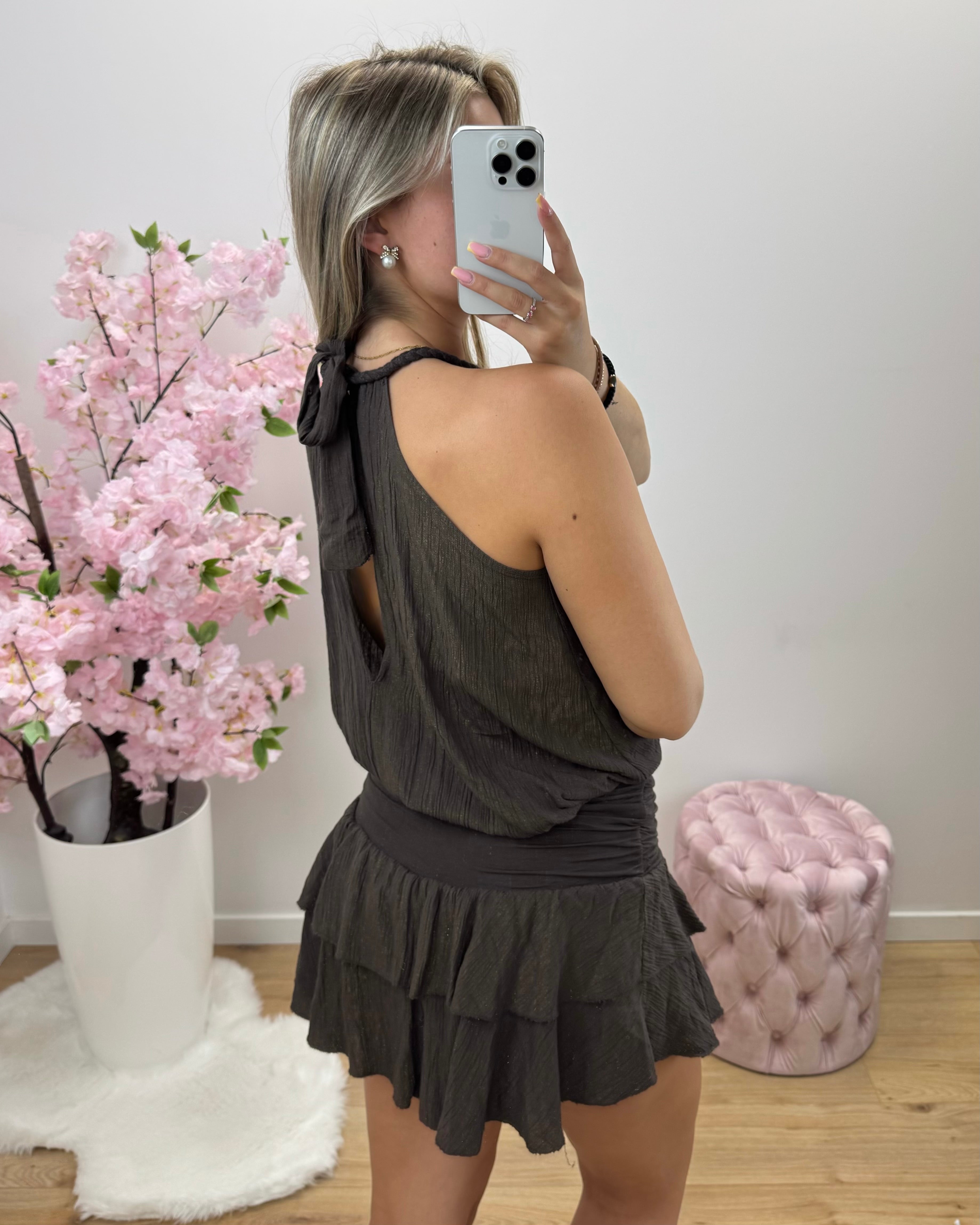 Playsuit Glamour bruin