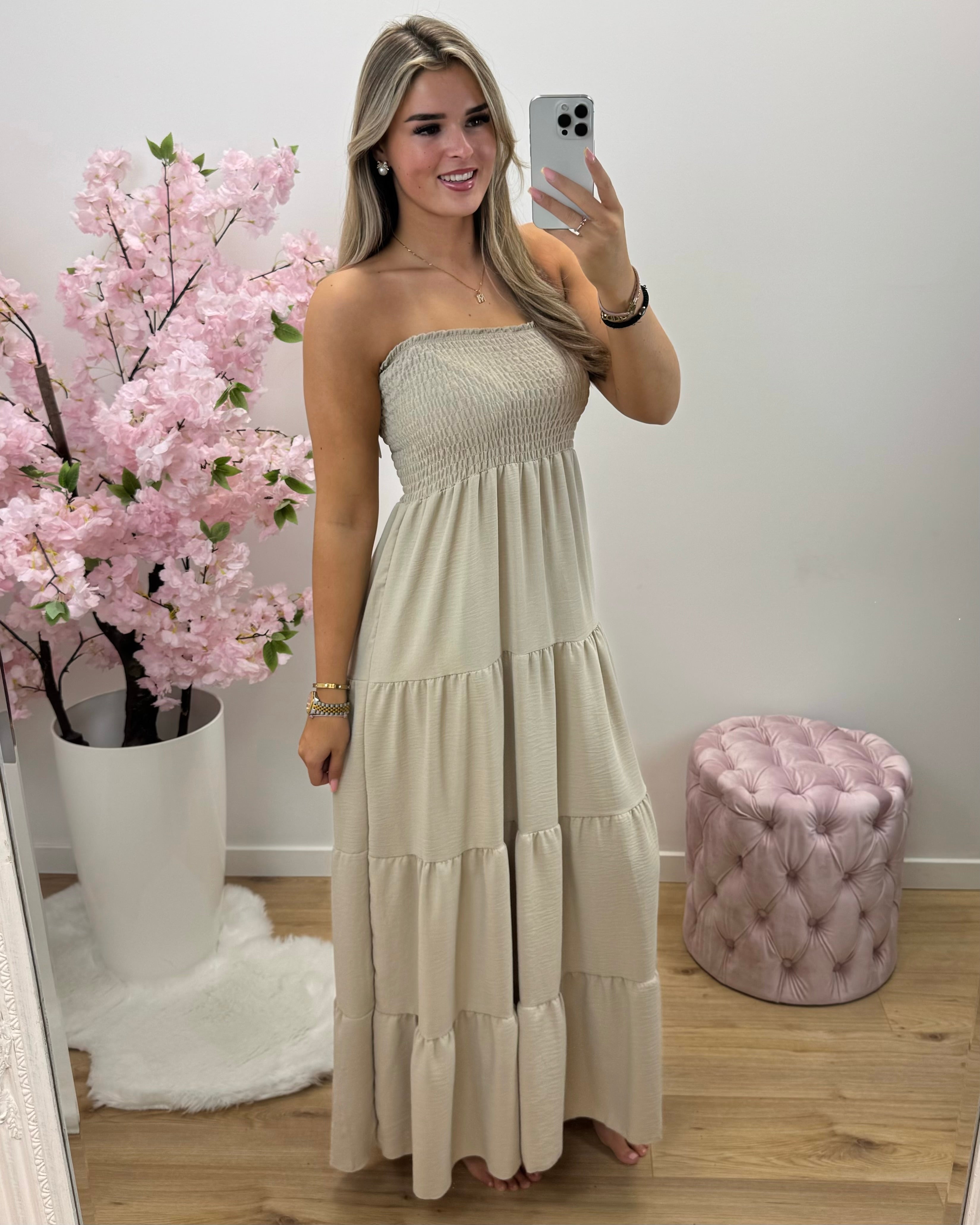 Jurk Ella beige