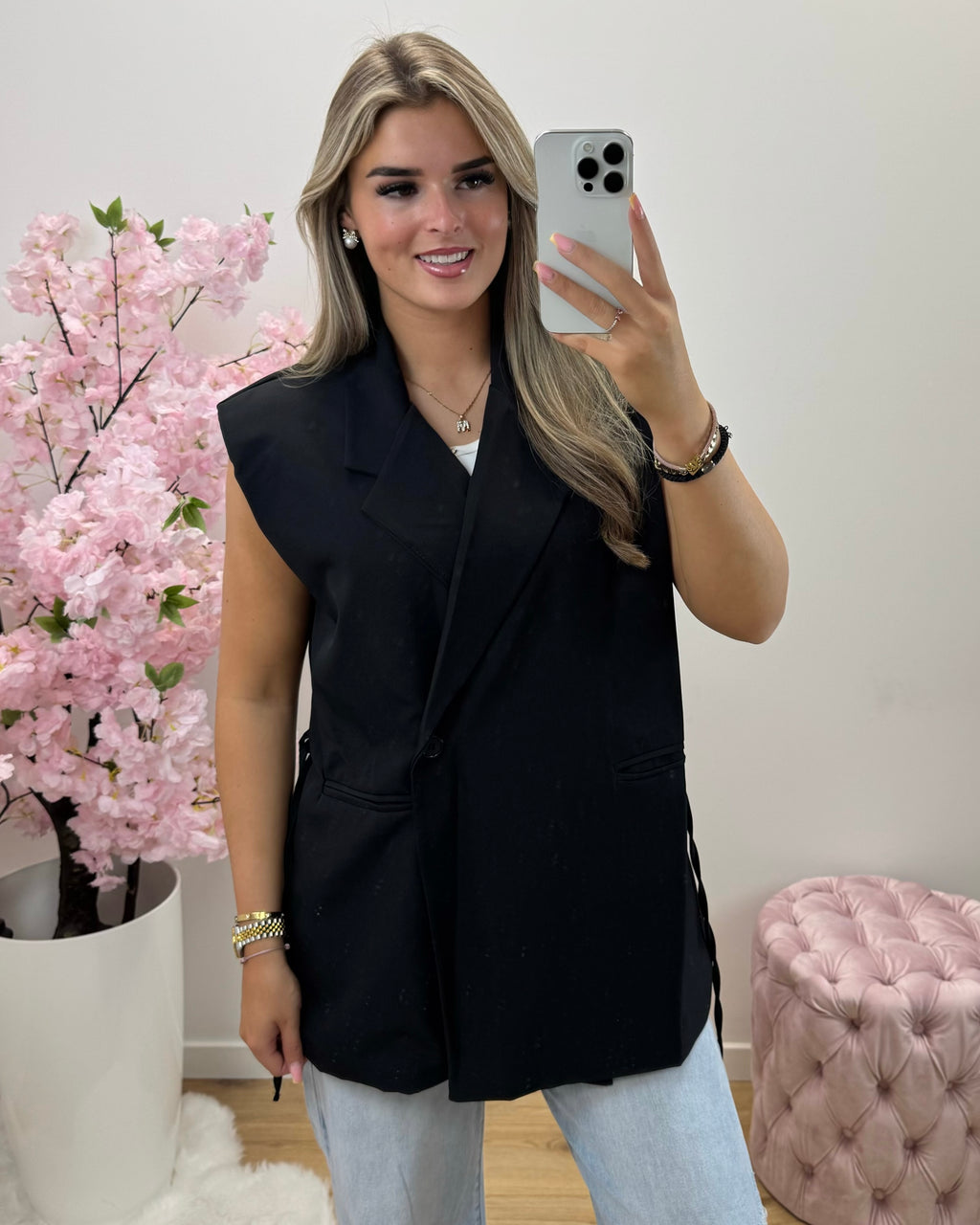 Gilet Emma zwart