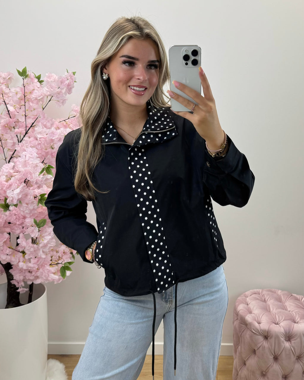 Jas Megan zwart