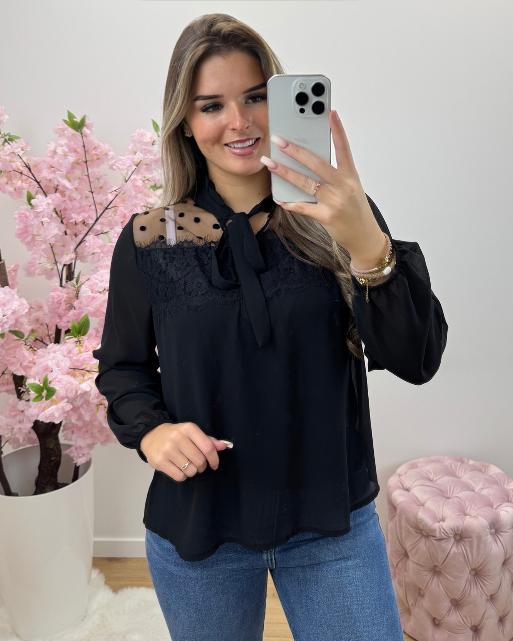 Blouse Puck zwart