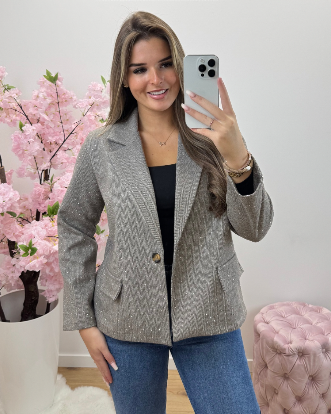 Blazer Bente taupe
