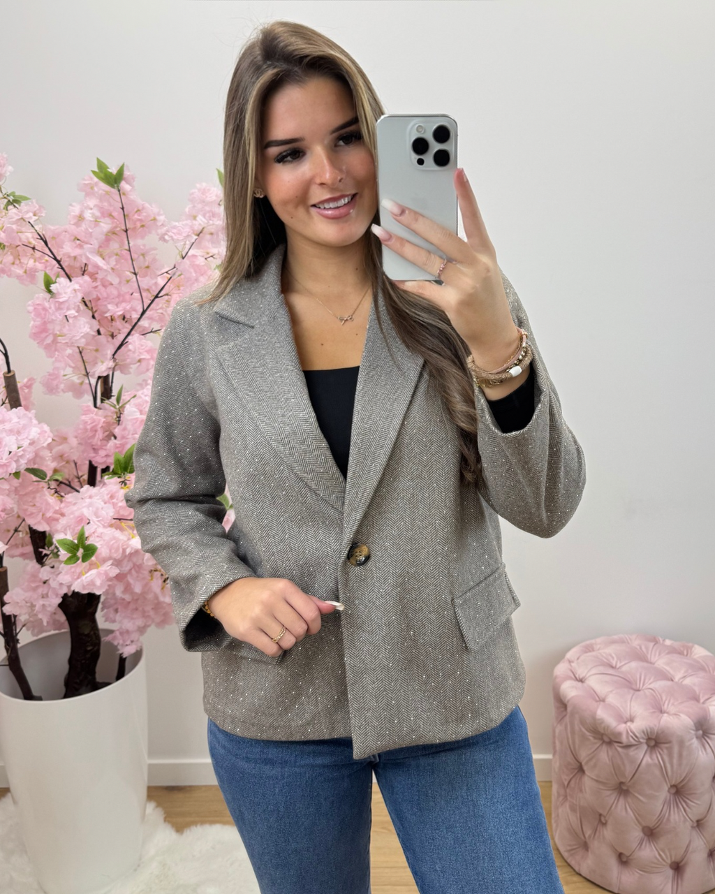 Blazer Bente taupe