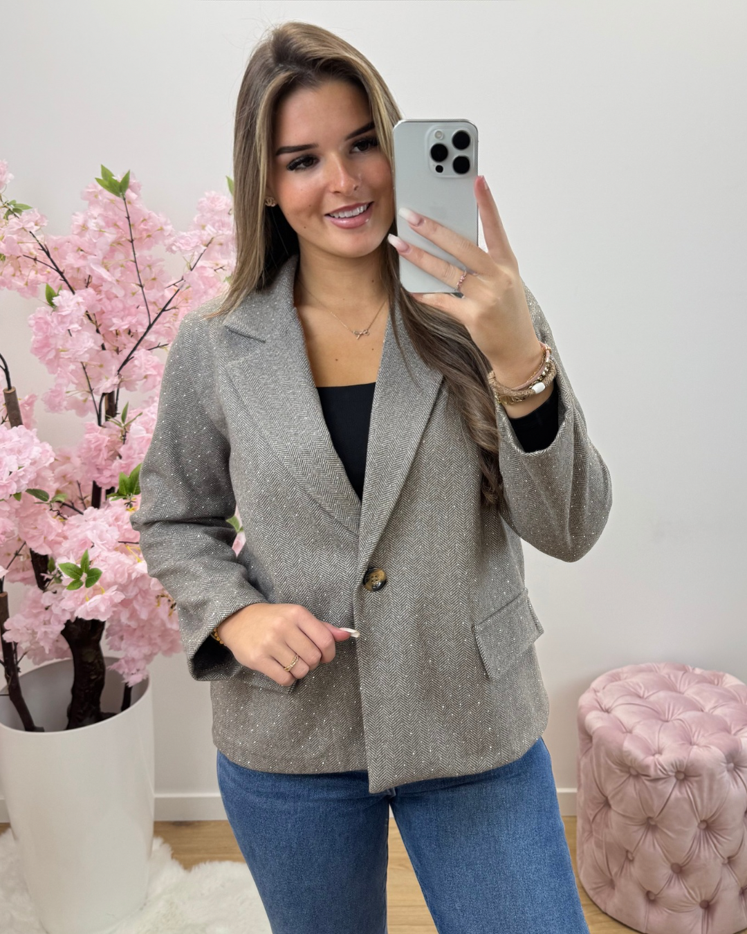 Blazer Bente taupe