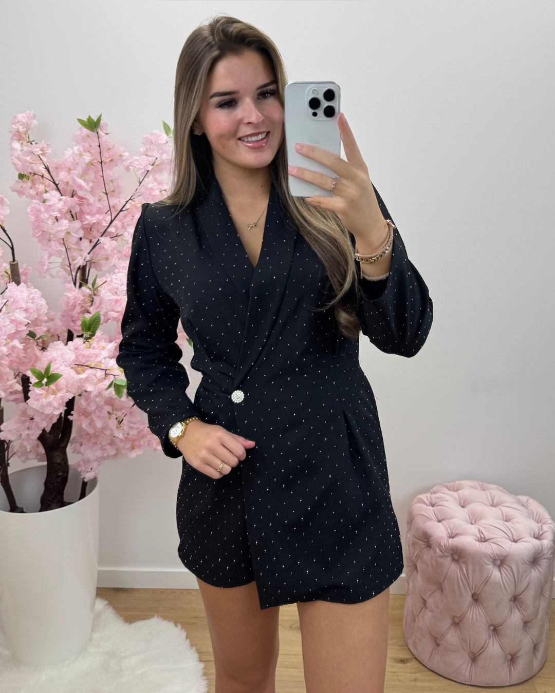 Playsuit Estelle zwart