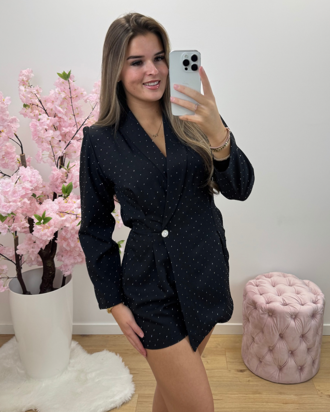 Playsuit Estelle zwart