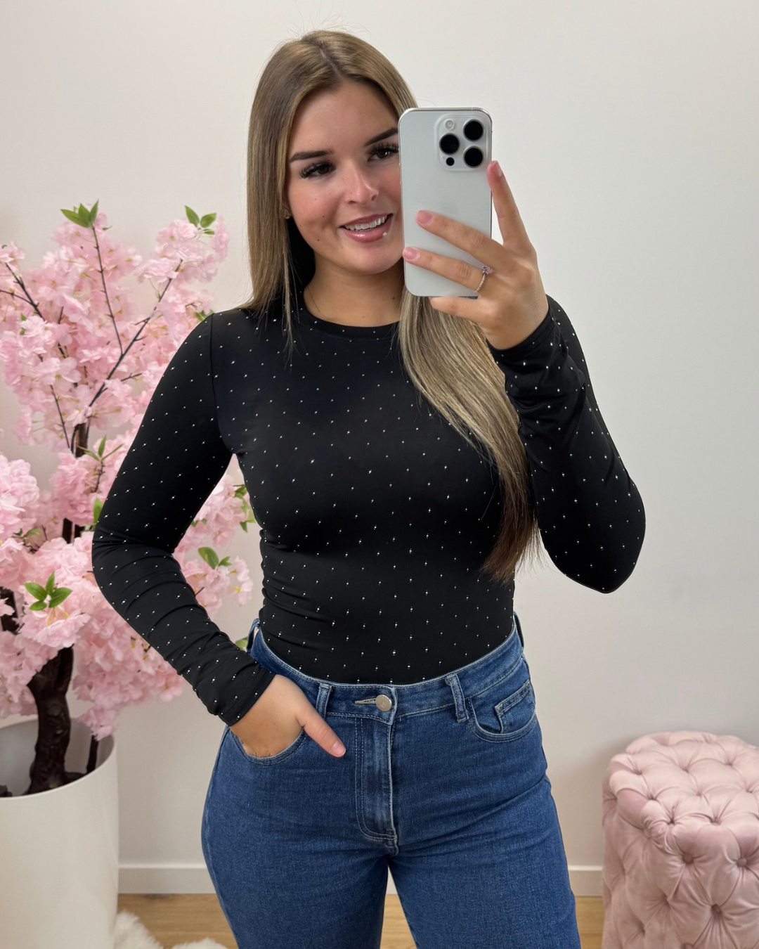 Body By Swan glitter zwart