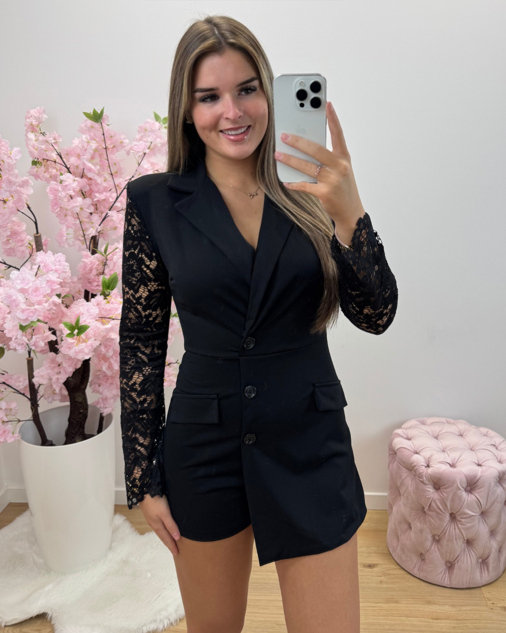 Playsuit Kelly zwart