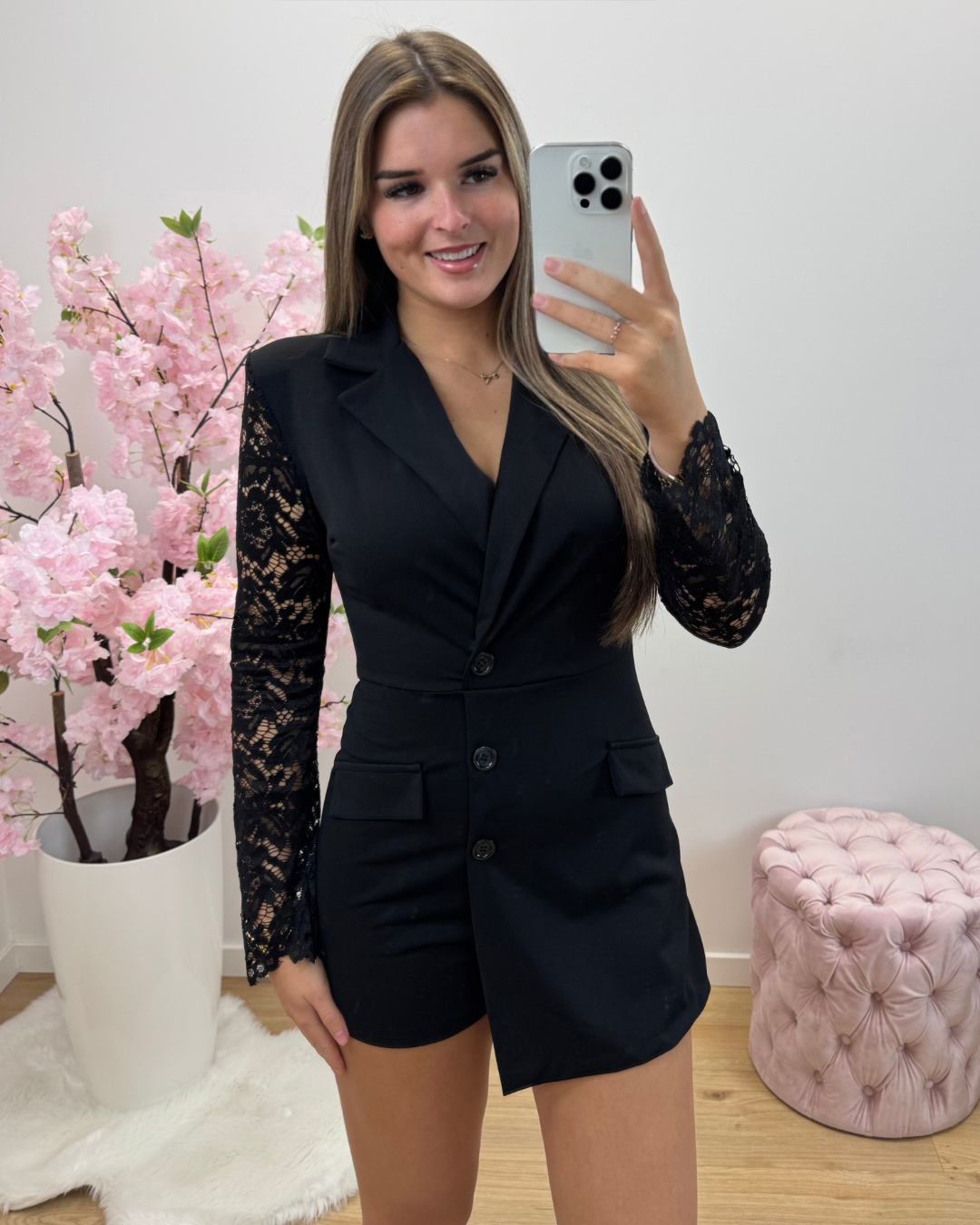 Playsuit Kelly zwart