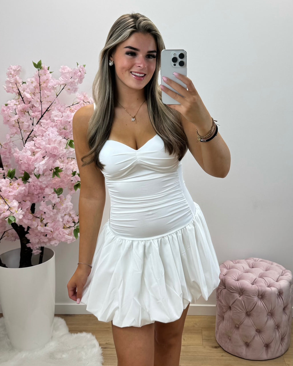 Jurk Hailey wit