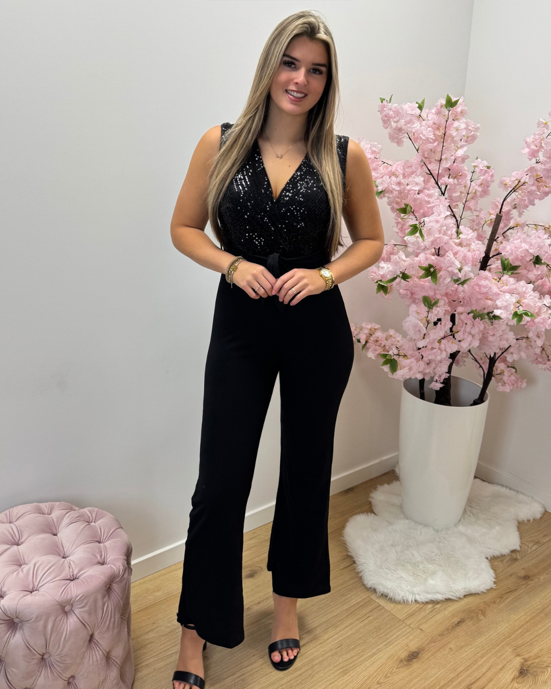Jumpsuit Party zwart