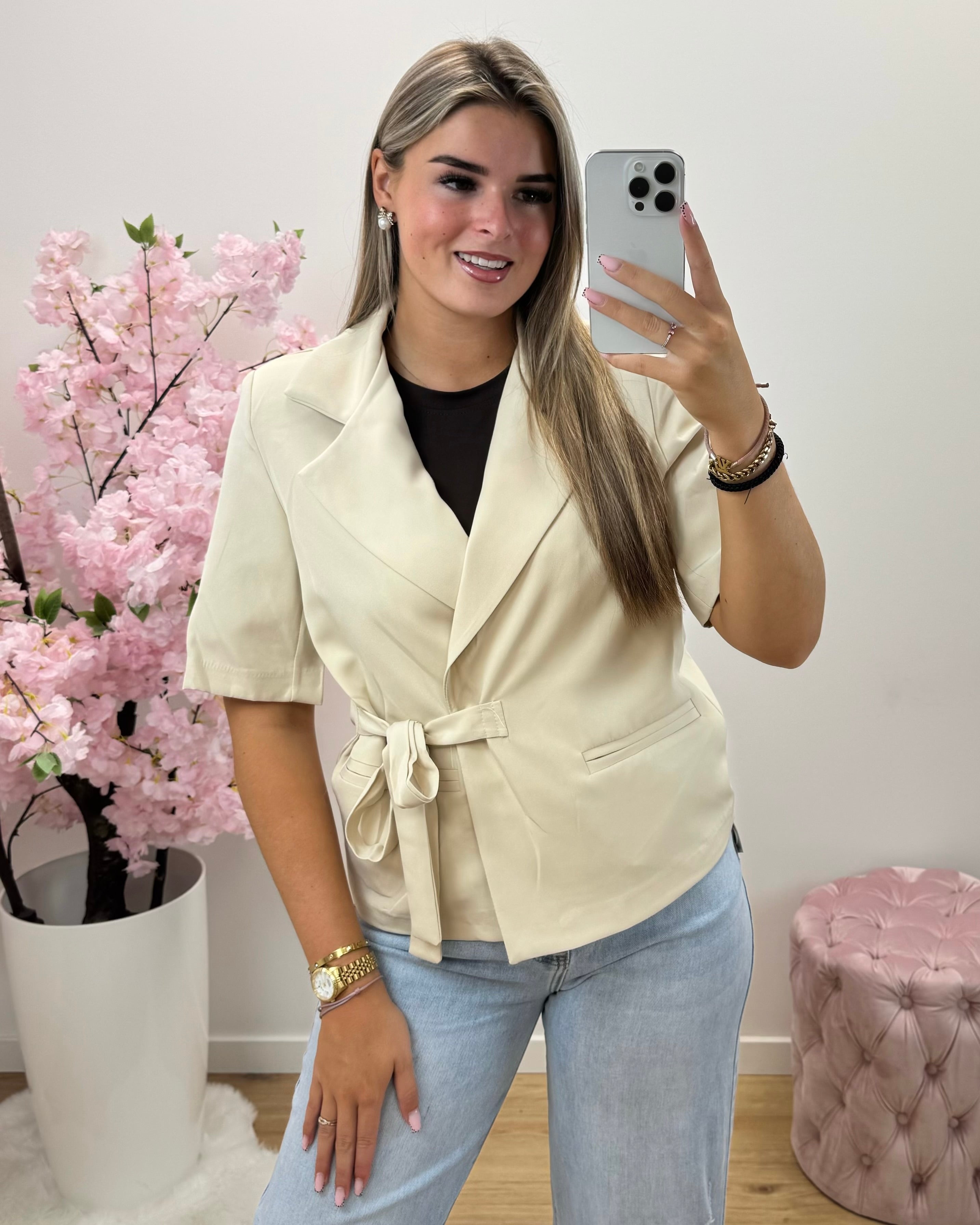 Blazer Isa beige
