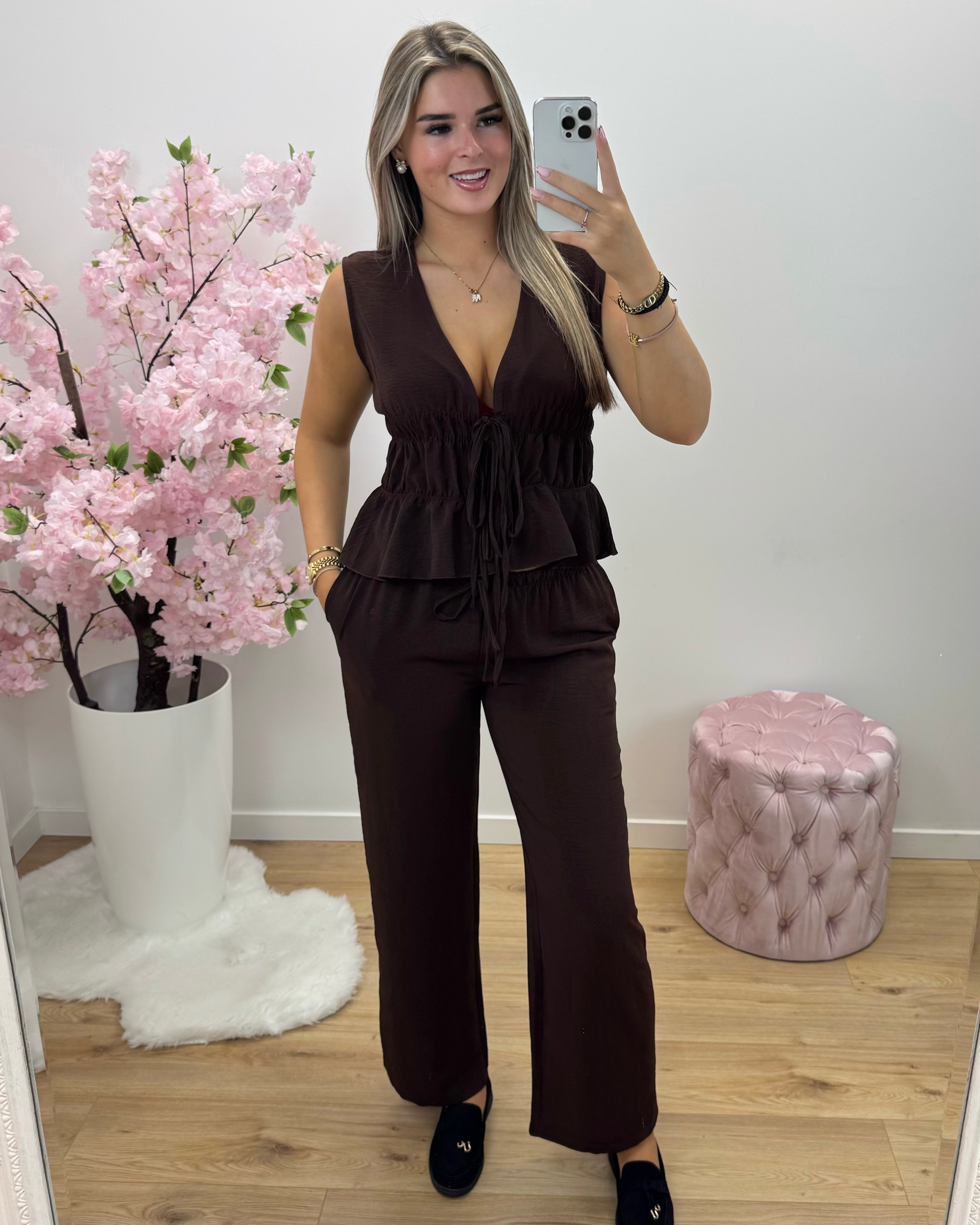 Set Donna bruin