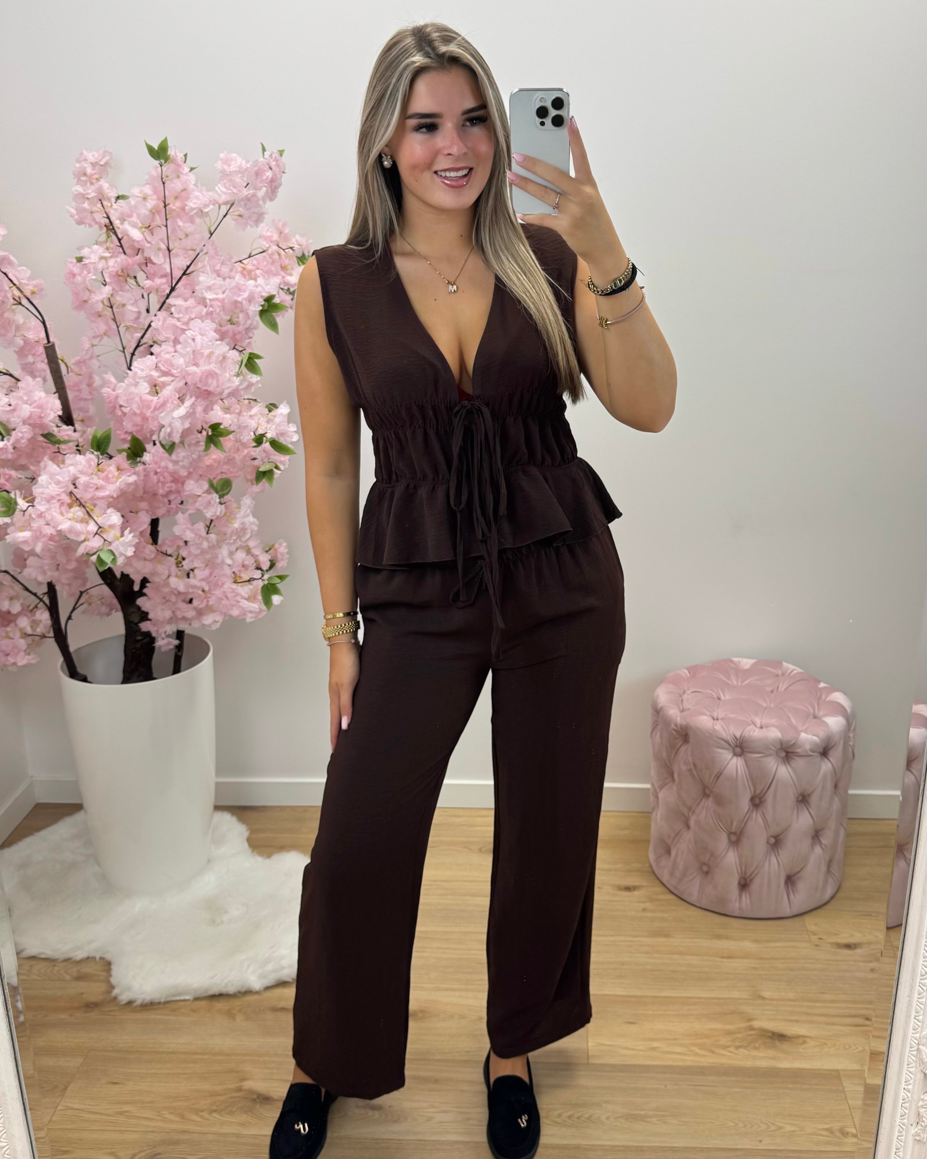 Set Donna bruin