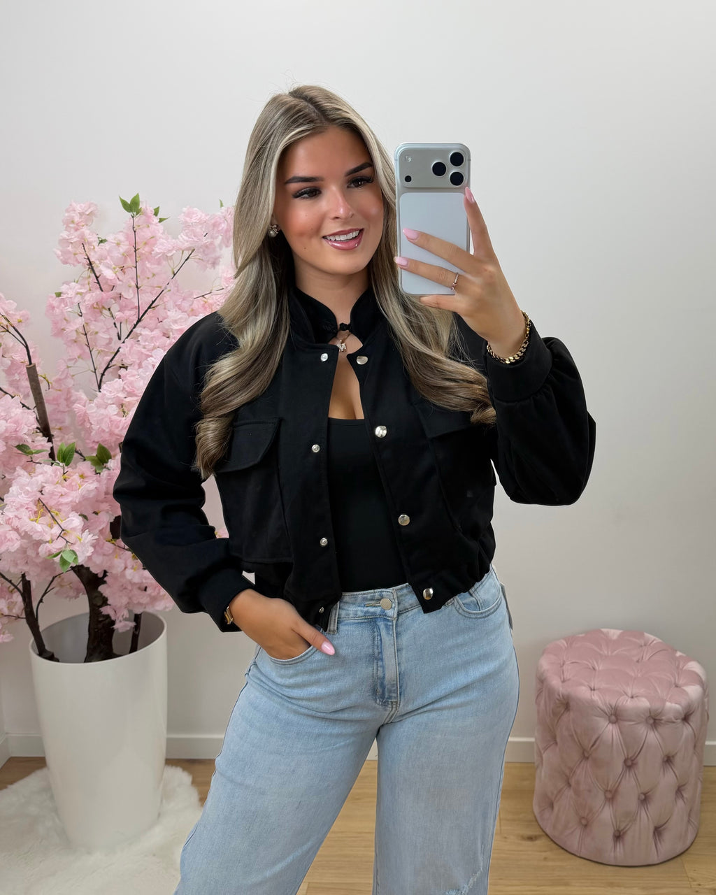 Jas Emma zwart