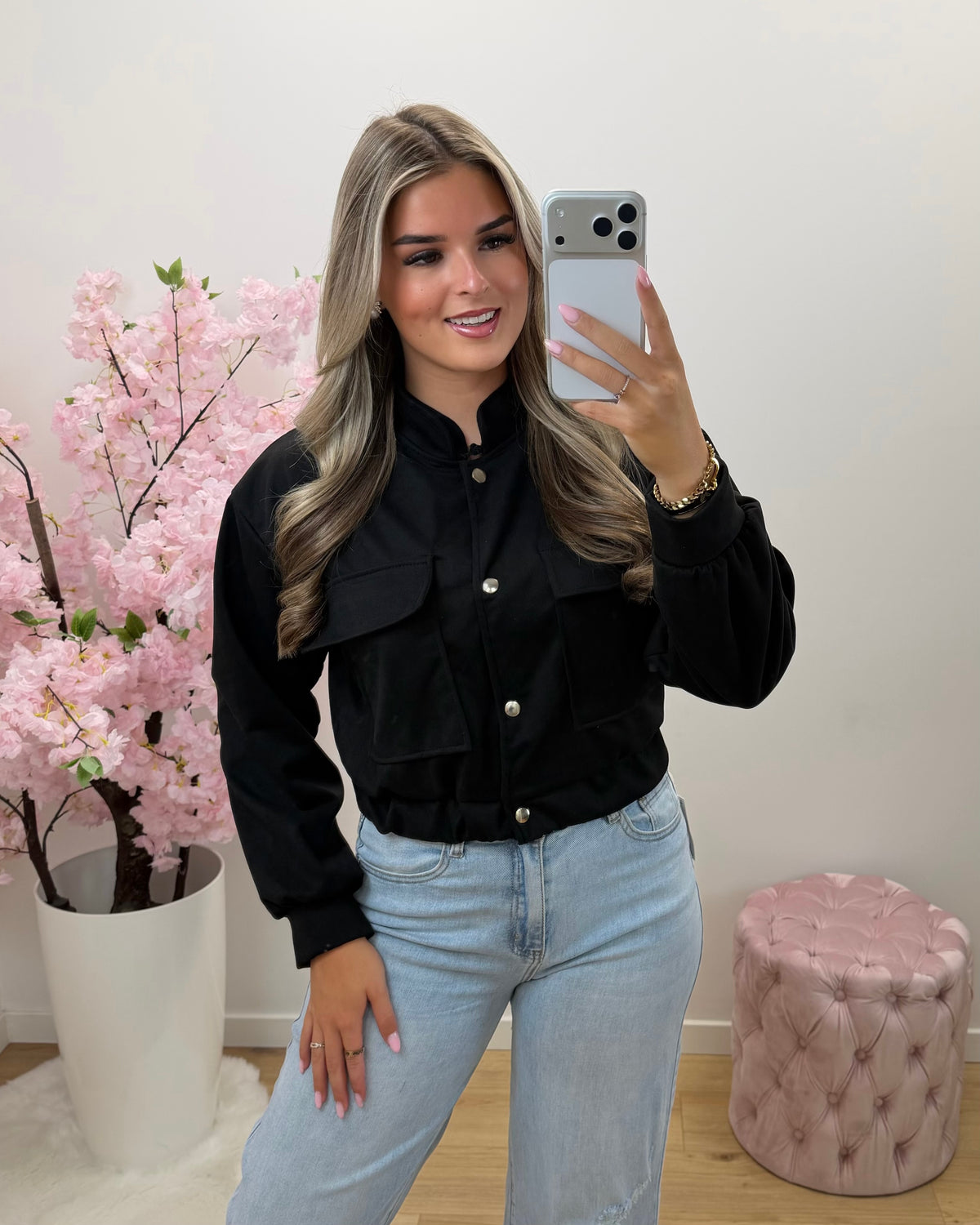 Jas Emma zwart