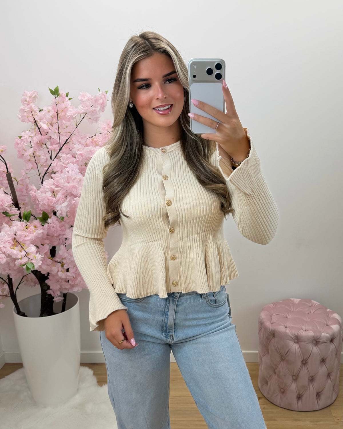 Trui Bella beige