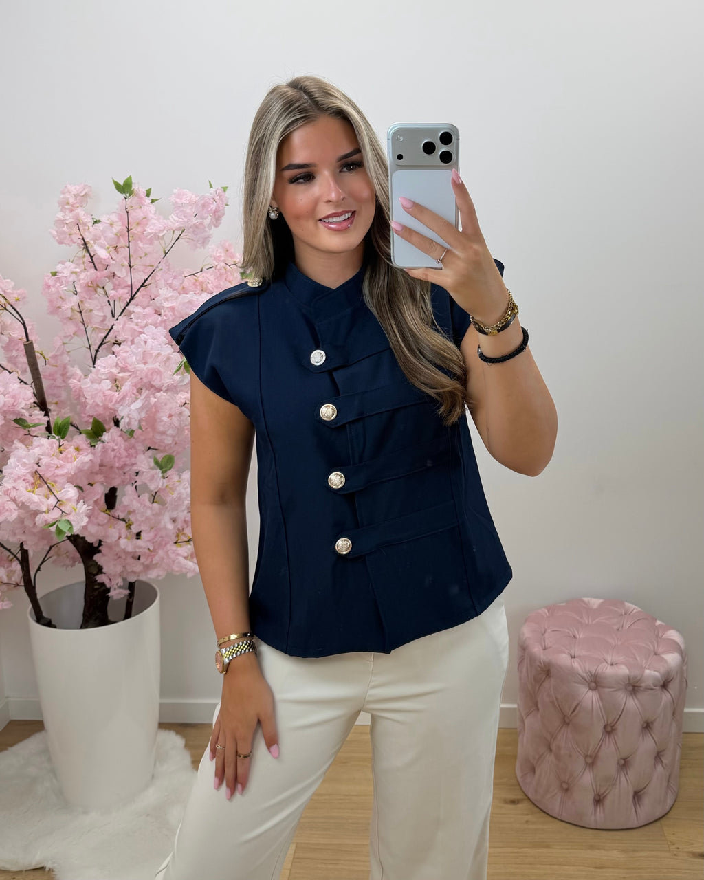 Gilet Mea navy