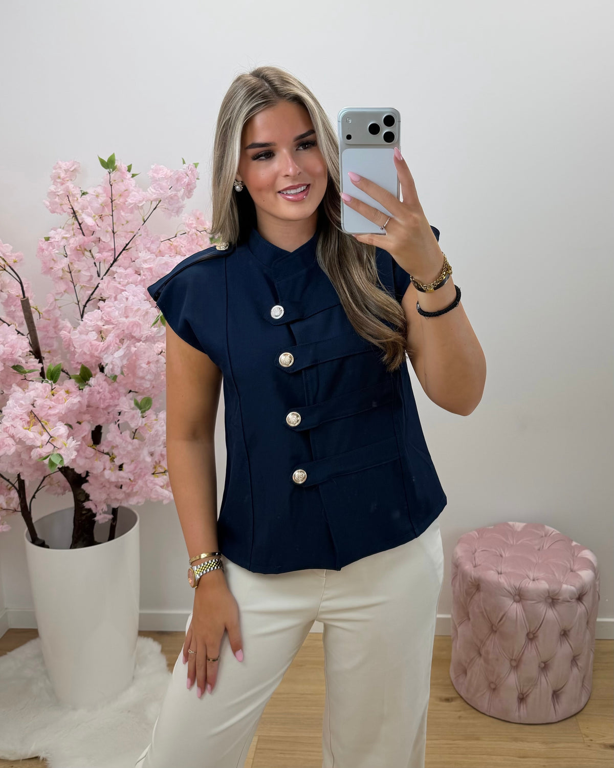 Gilet Mea navy