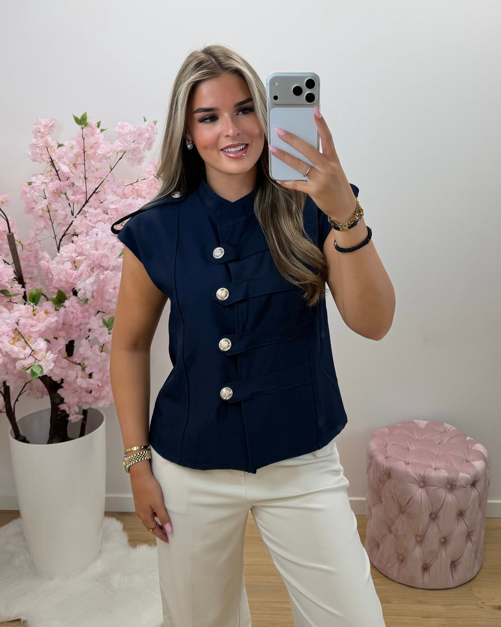 Gilet Mea navy