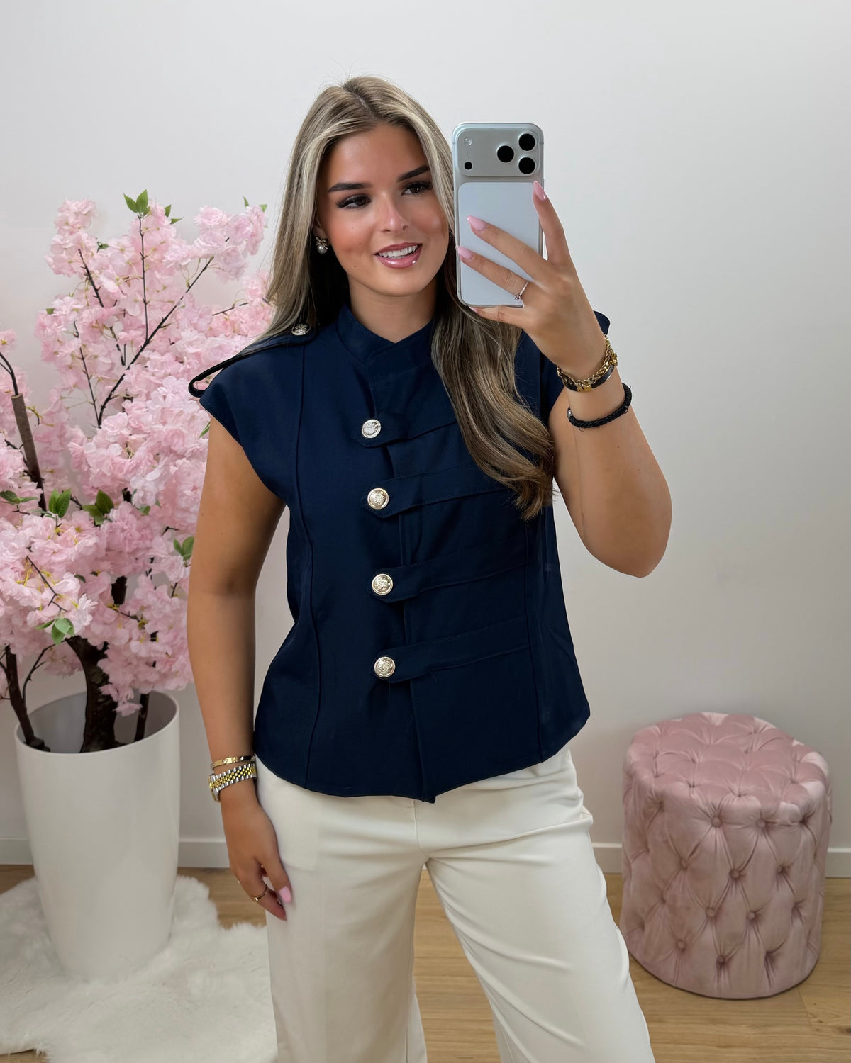 Gilet Mea navy