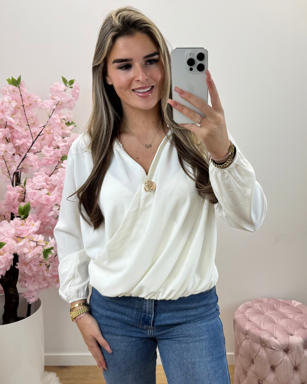 Blouse Clair wit