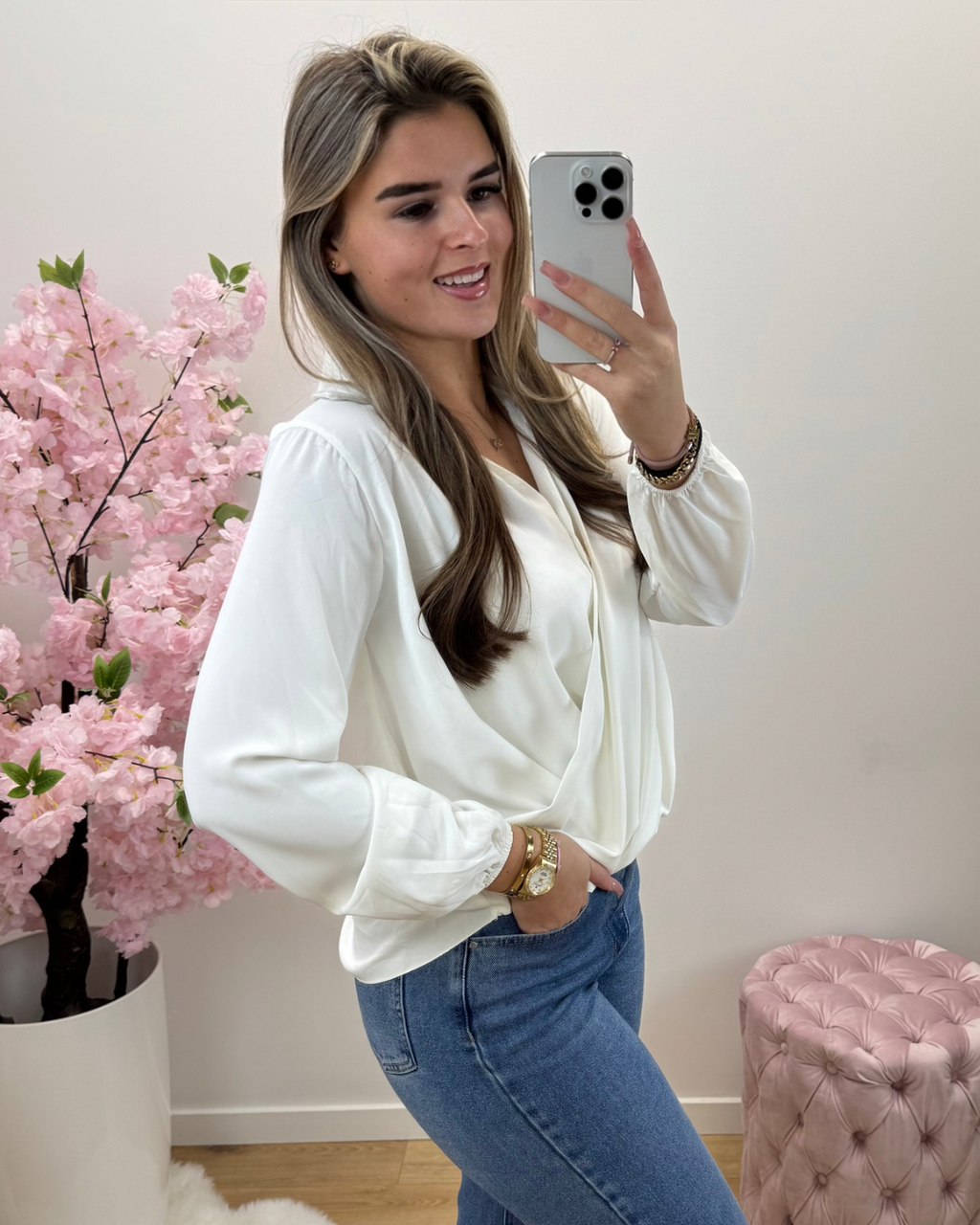Blouse Clair wit
