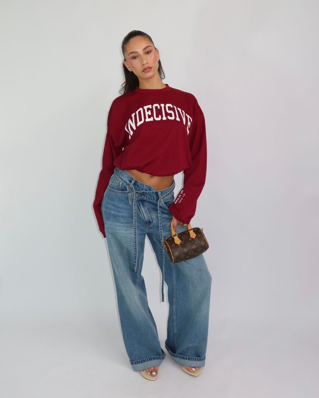 Priority longsleeve bordeaux