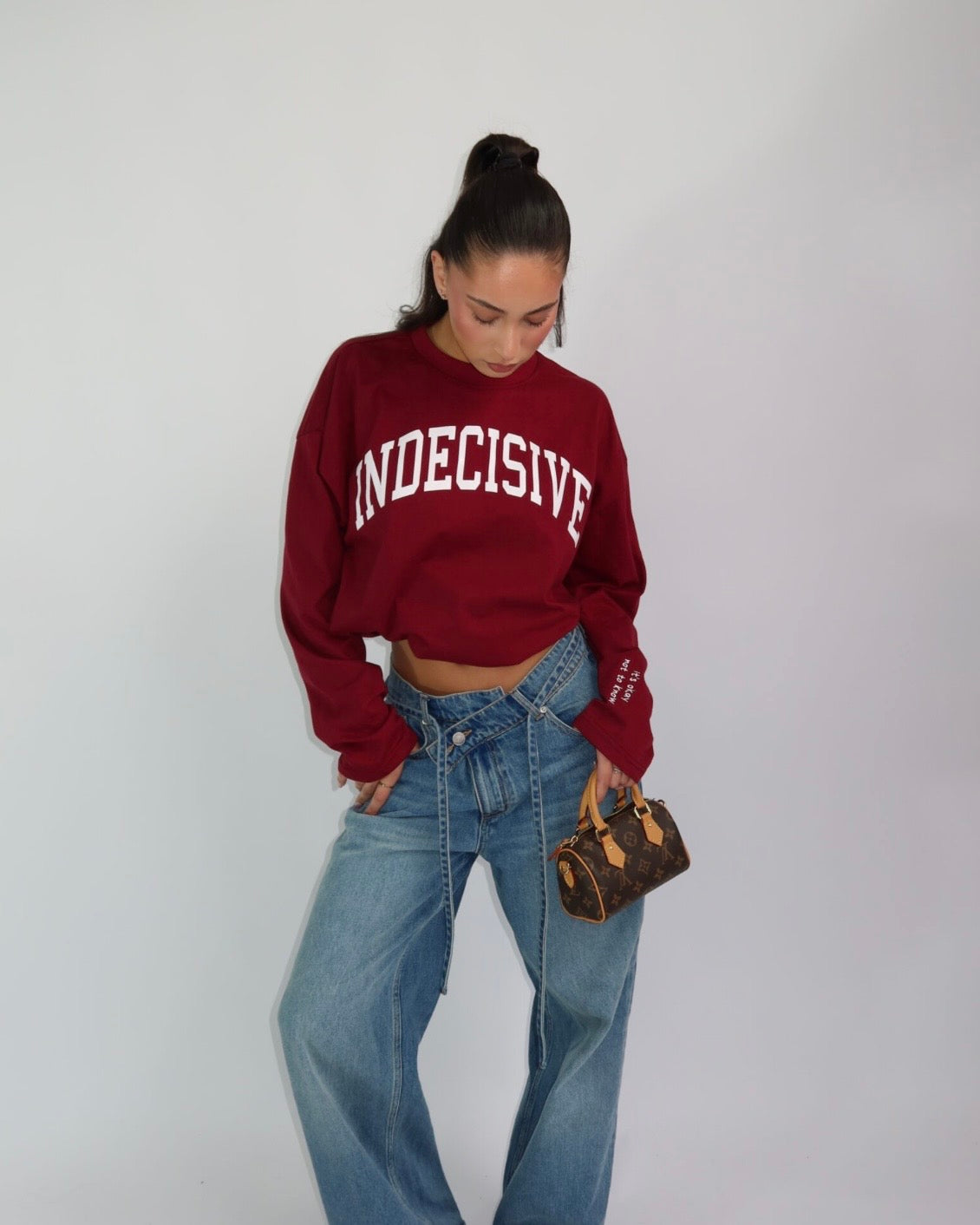 Priority longsleeve bordeaux