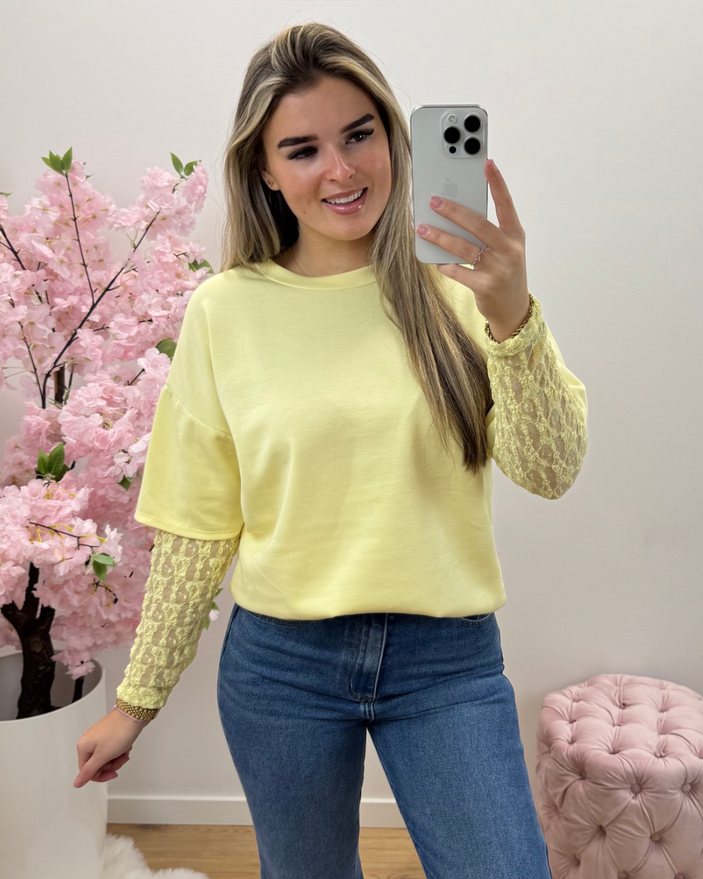 Shirt Kant geel