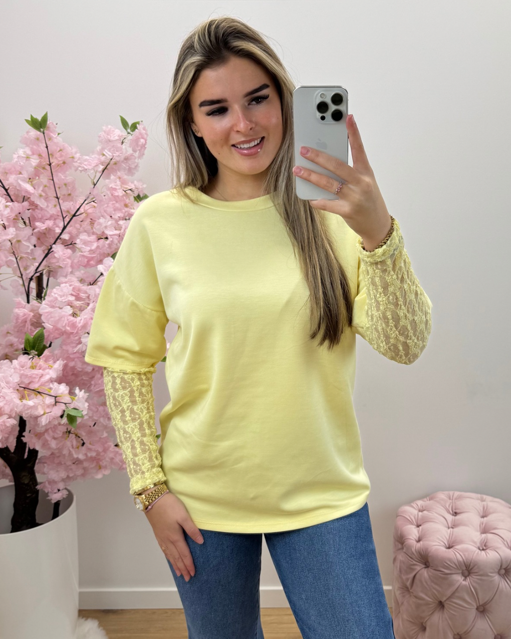 Shirt Kant geel
