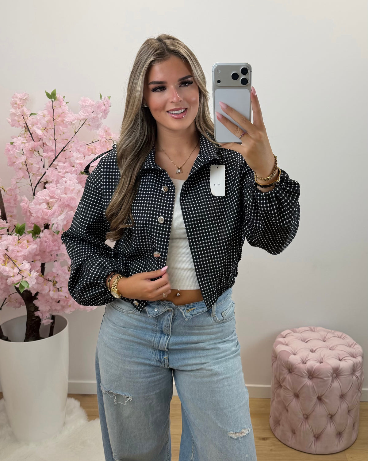 Jas Eva zwart