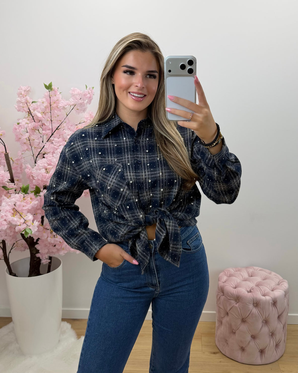 Blouse Anna navy
