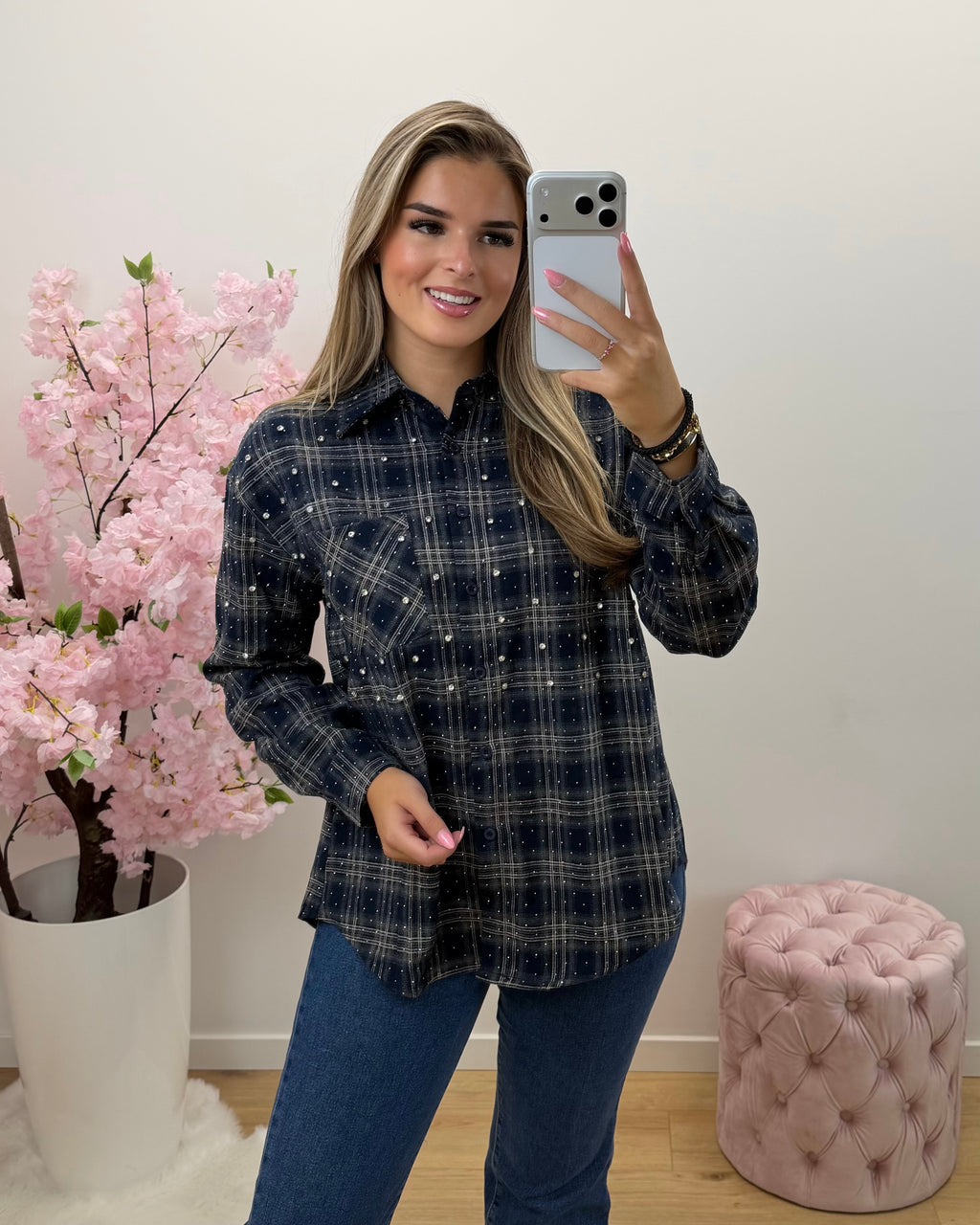 Blouse Anna navy