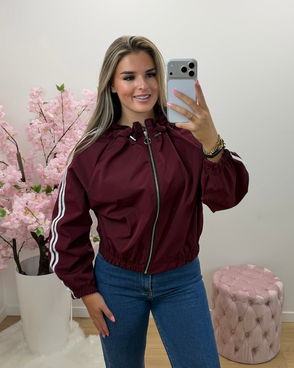 Jas Dina bordeaux