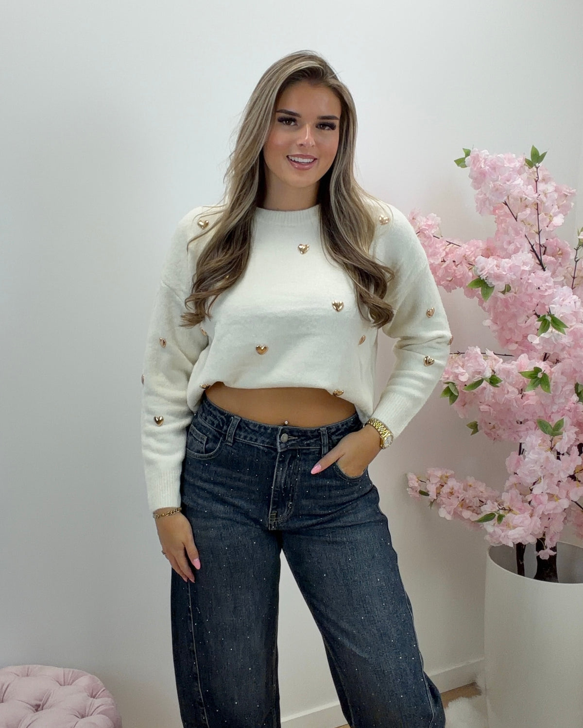 Trui Lola crème