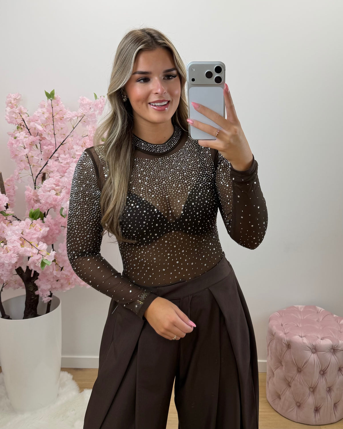 Body Glitter bruin