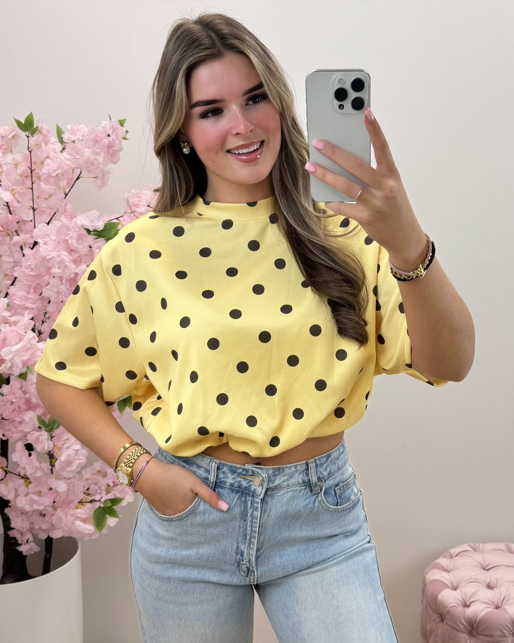 Top Emily geel
