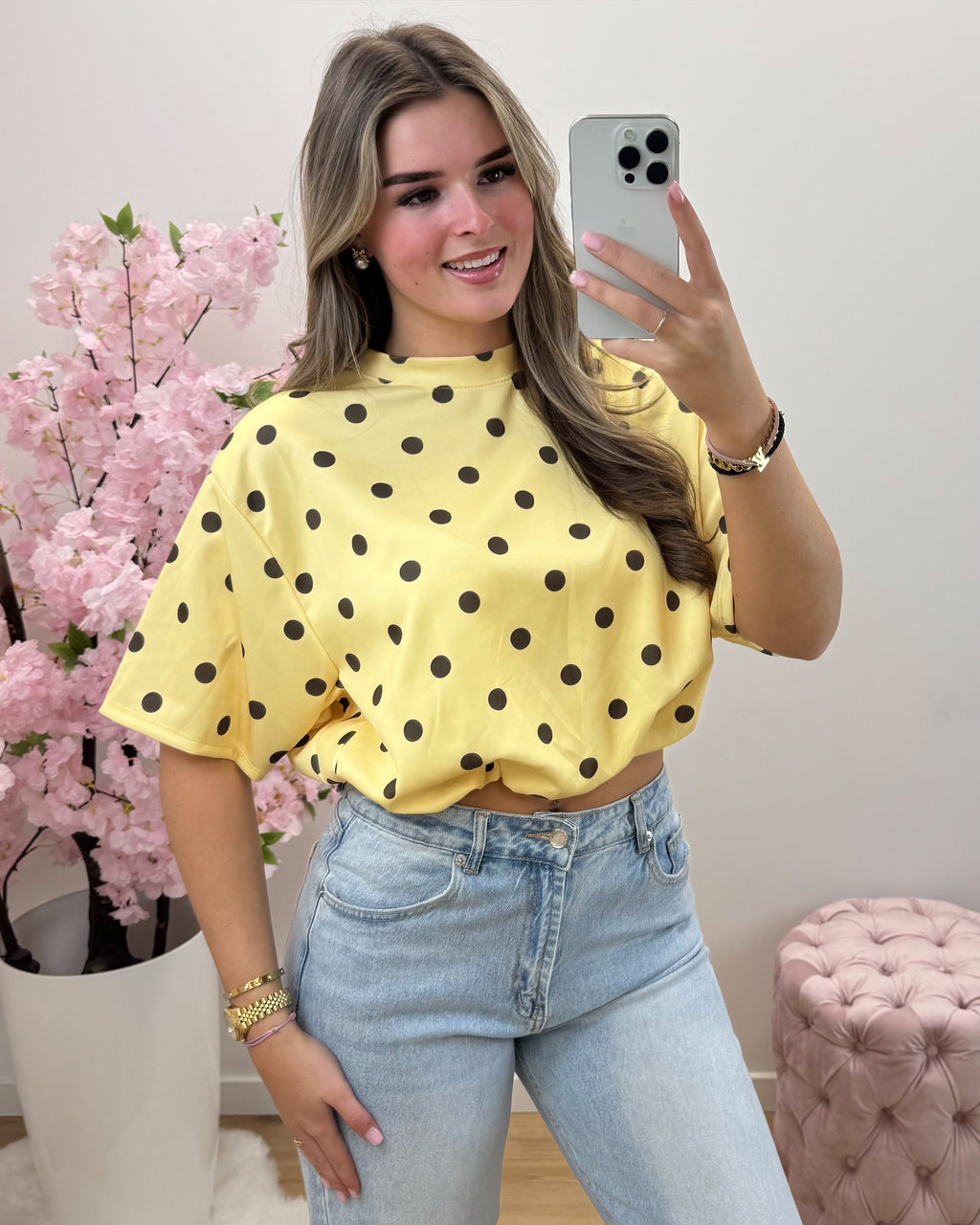 Top Emily geel
