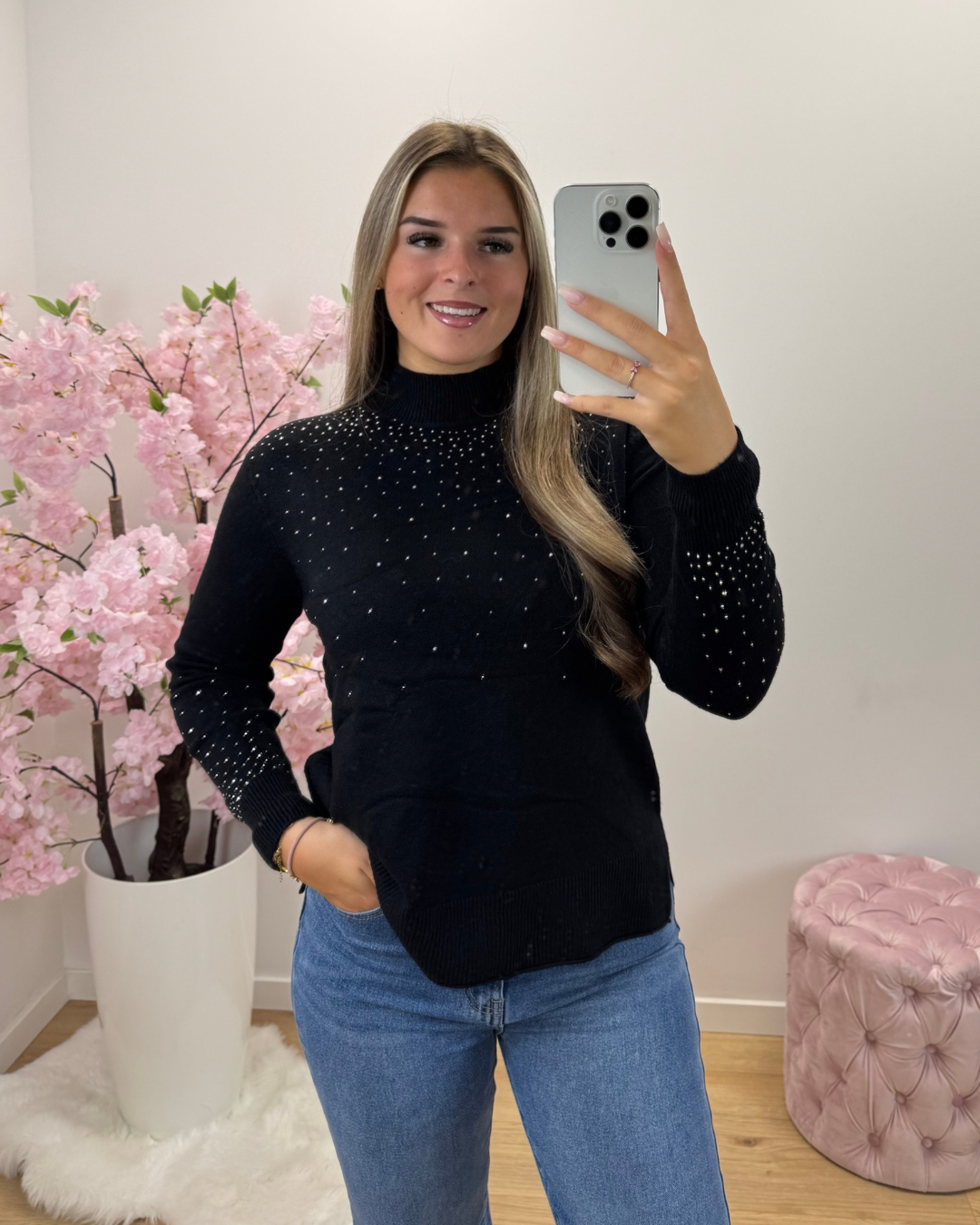 Trui Emma zwart