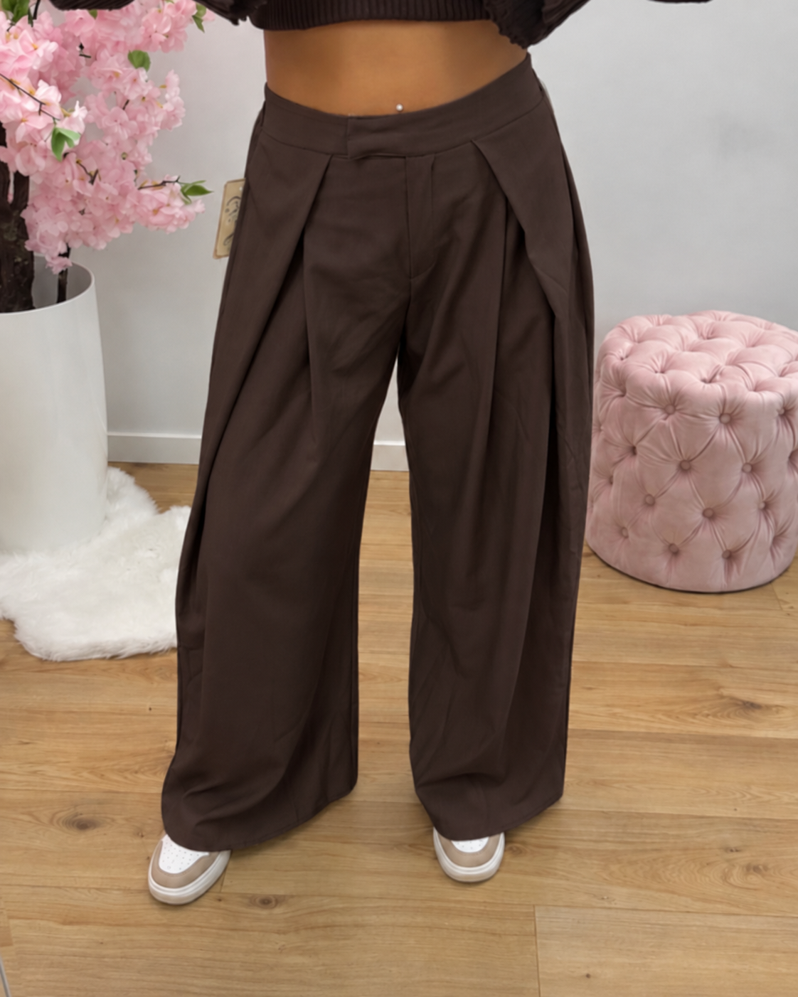 Pantalon Miley bruin