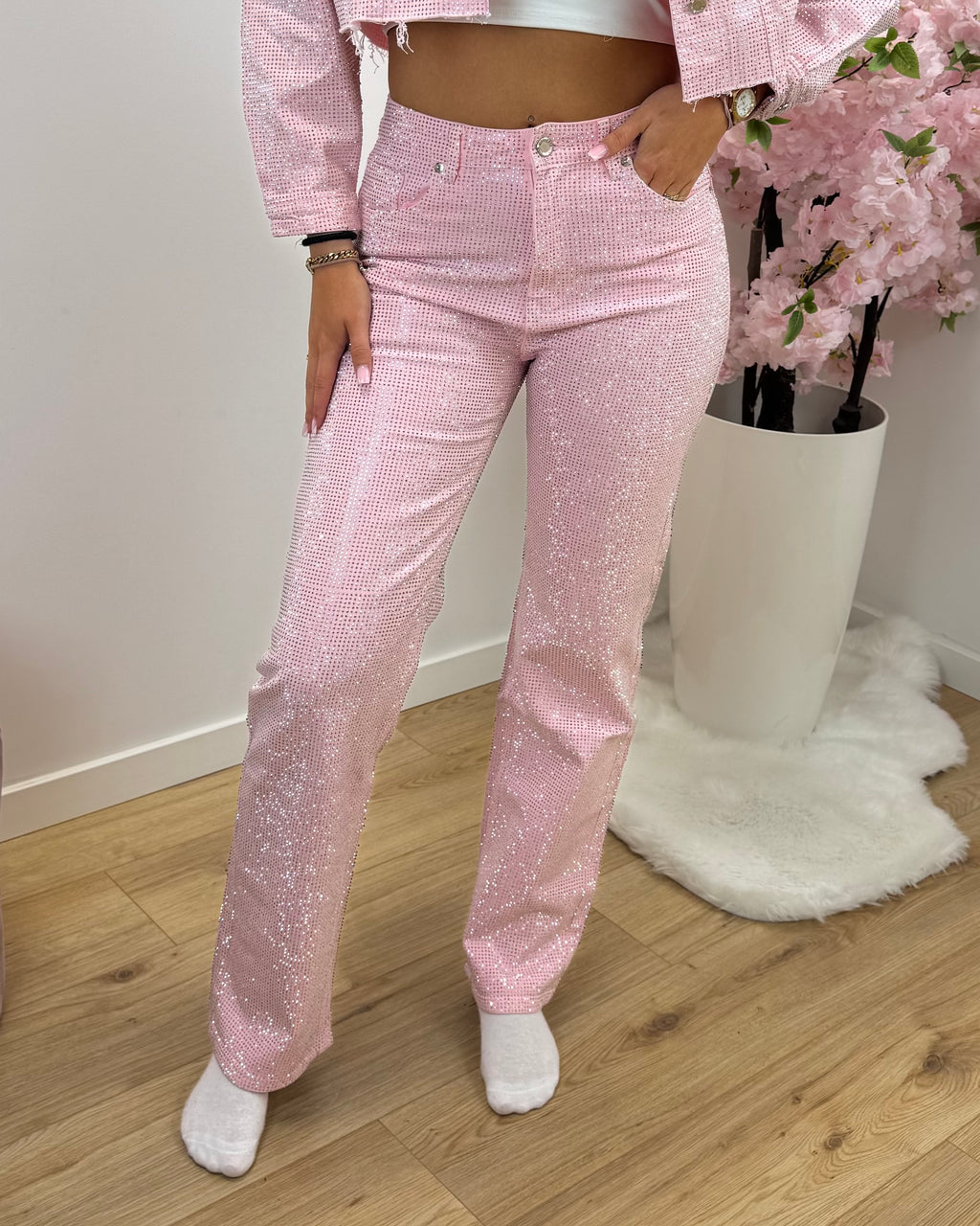 Broek SeeSee roze