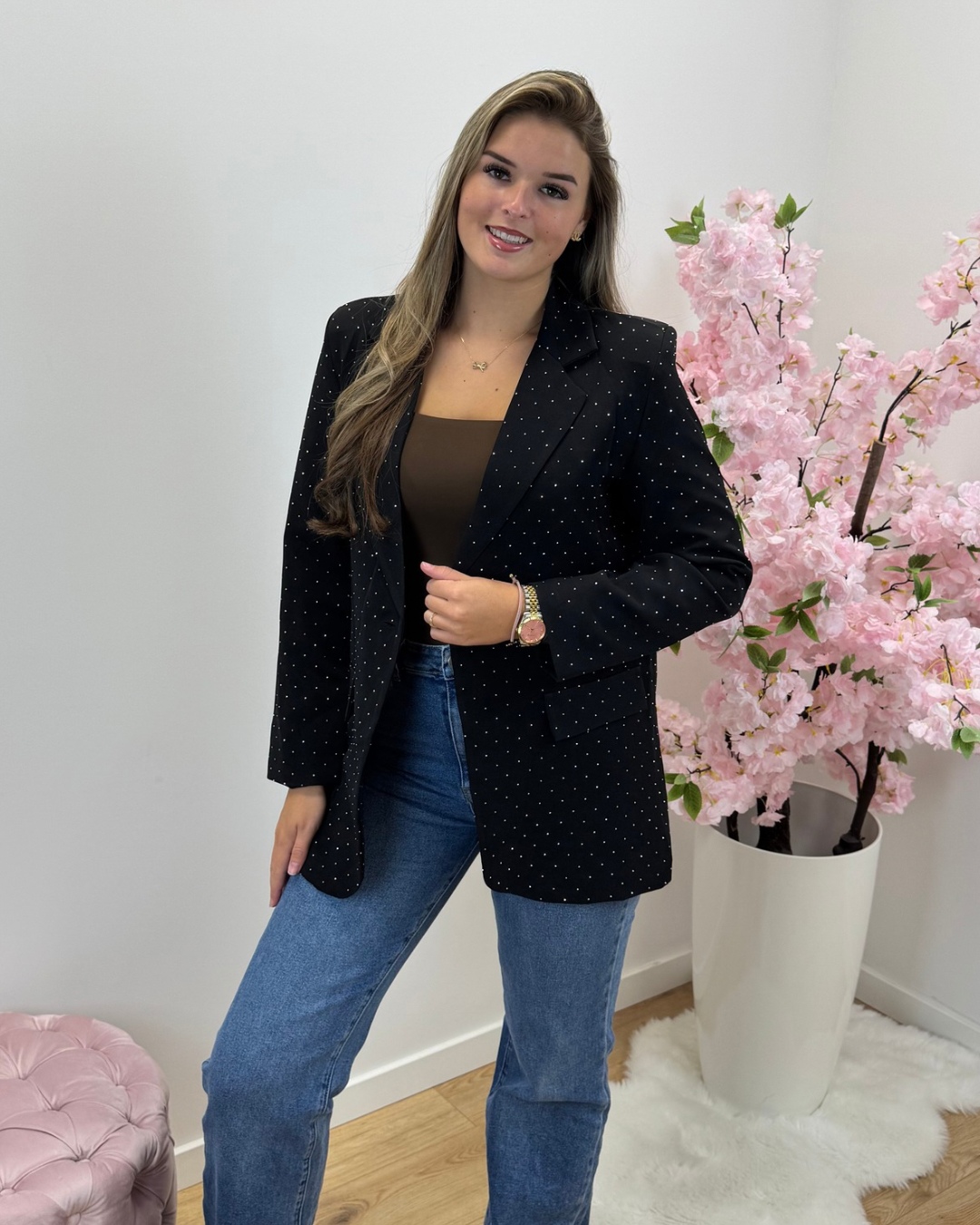 Blazer Tess zwart