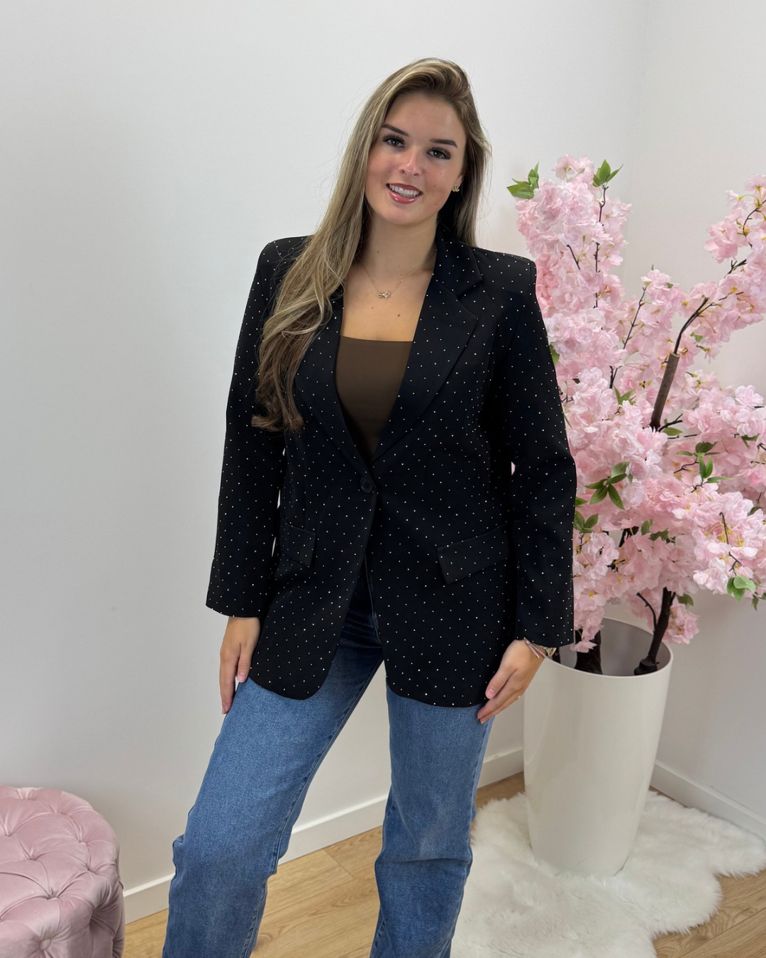 Blazer Tess zwart