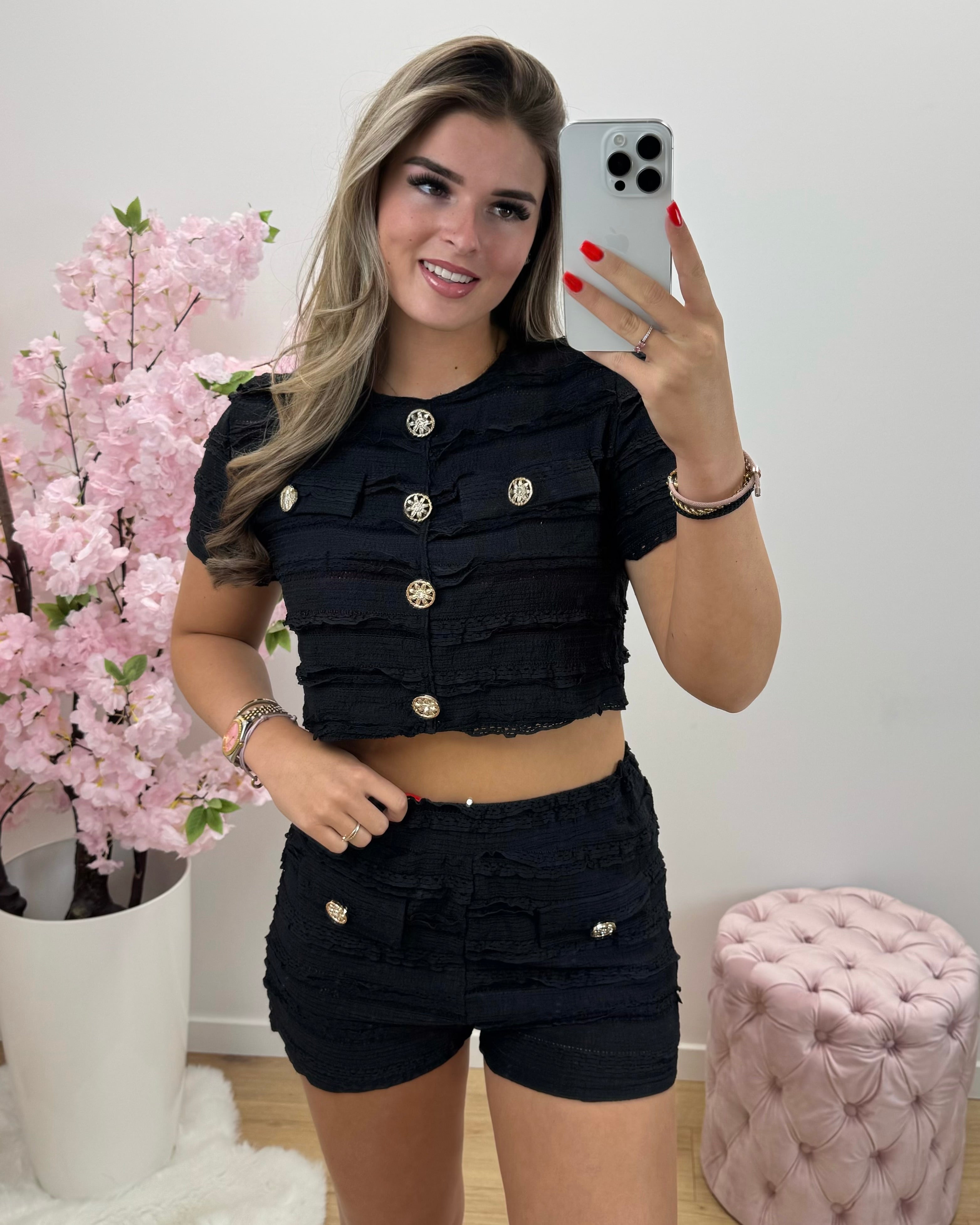 Set Gina zwart